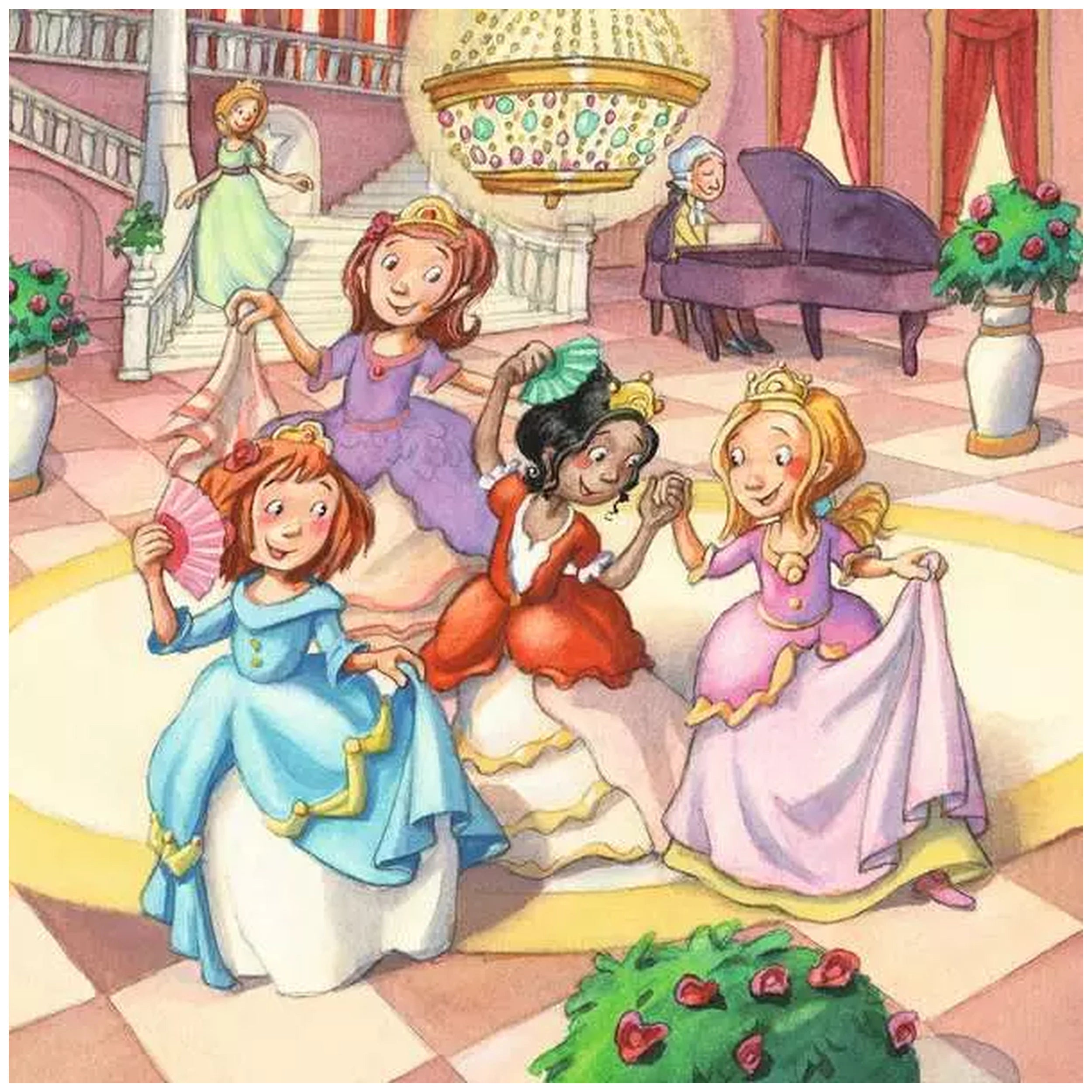 Ravensburger - Princesitas - 3x49 Piezas - Rompecabezas