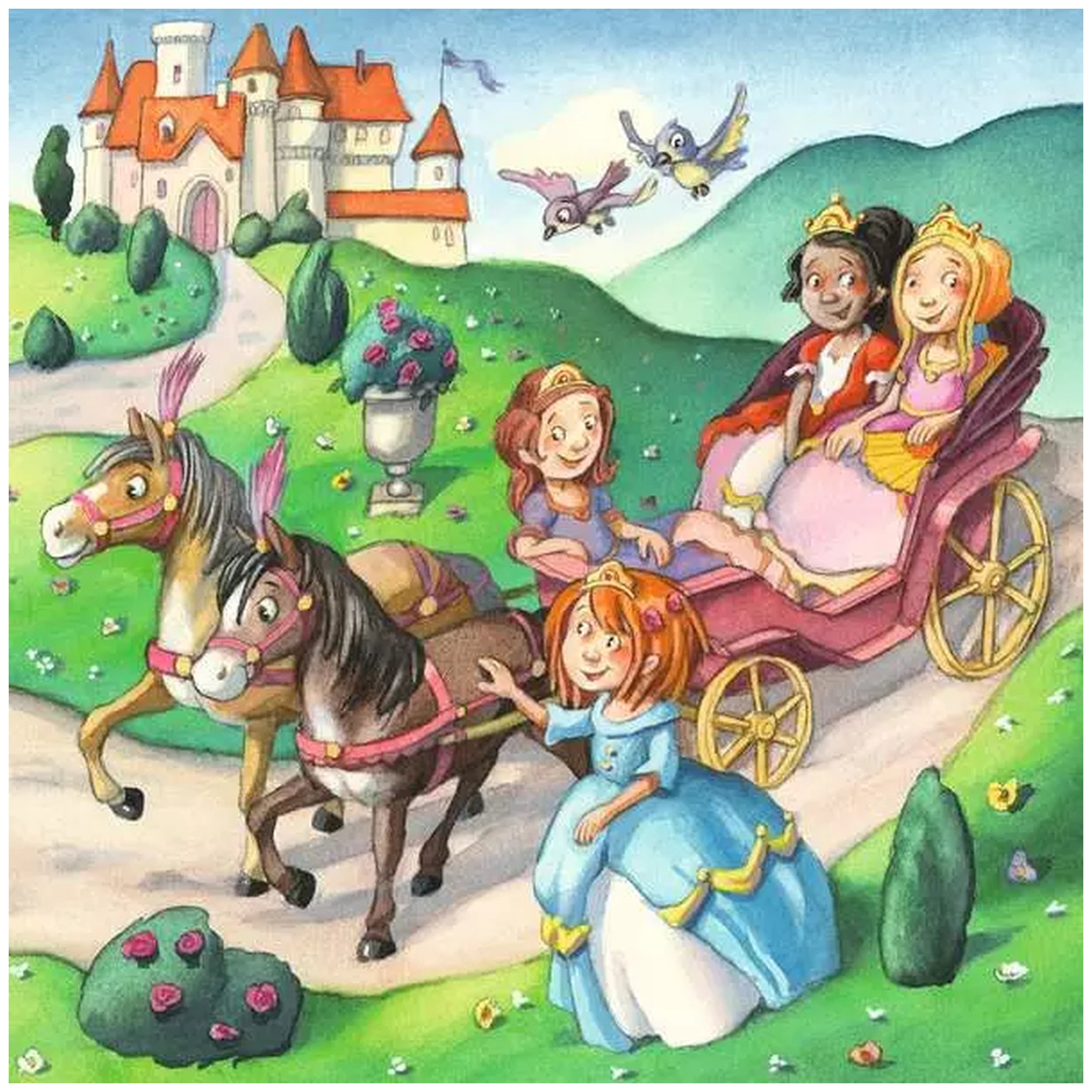 Ravensburger - Princesitas - 3x49 Piezas - Rompecabezas