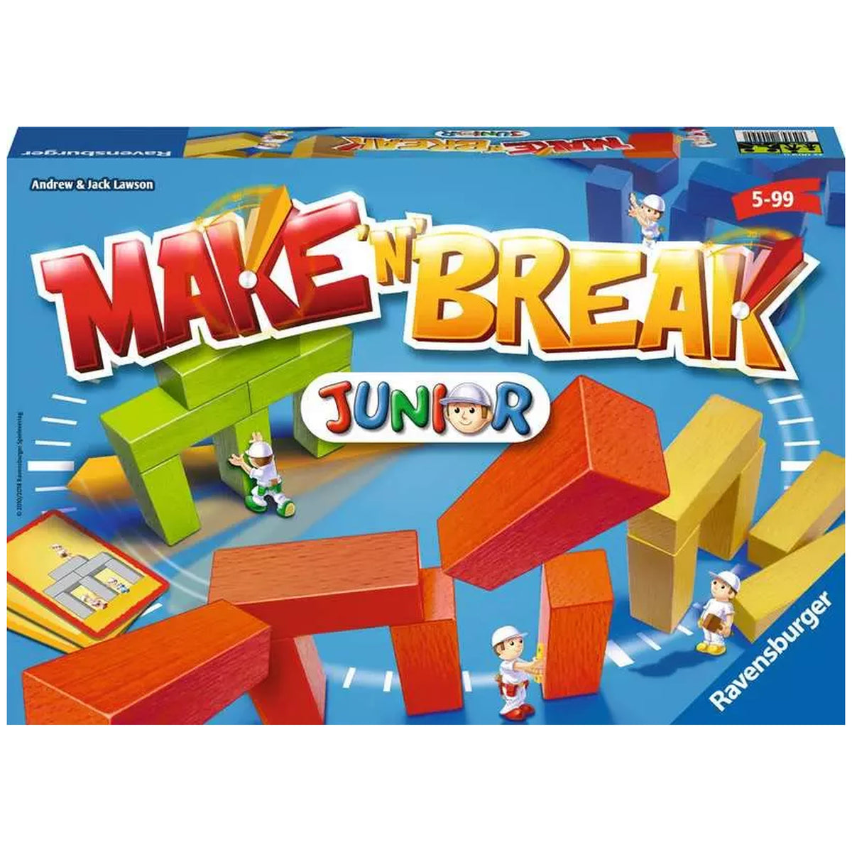 Ravensburger - Make N Break Junior - Juego de mesa - Instrucciones en varios idiomas