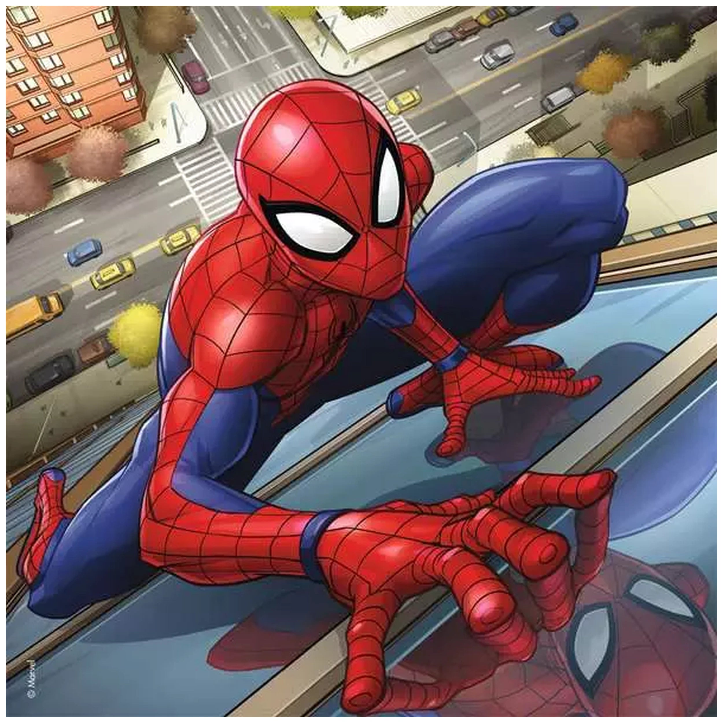 Ravensburger - Marvel - Spider-Man Protects The City - 3x49 Pieces - Puzzles