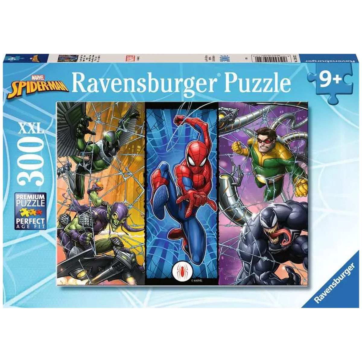 Ravensburger - Marvel - El Mundo de Spider-Man - 300 Piezas - Rompecabezas