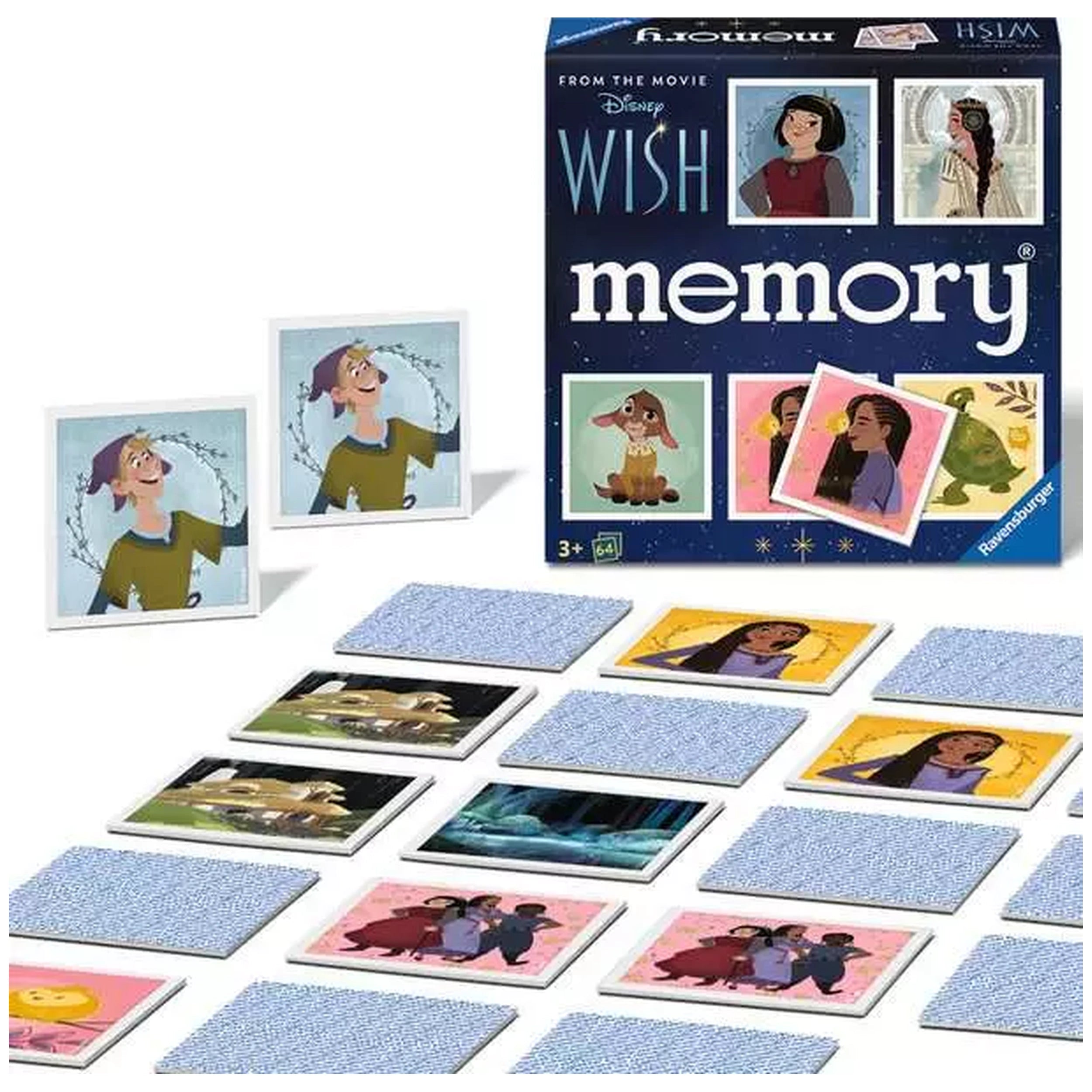 Ravensburger - Memory Disney Wish - Juego de cartas