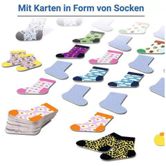 Ravensburger - Memory Happy Socks - Juegos de Cartas