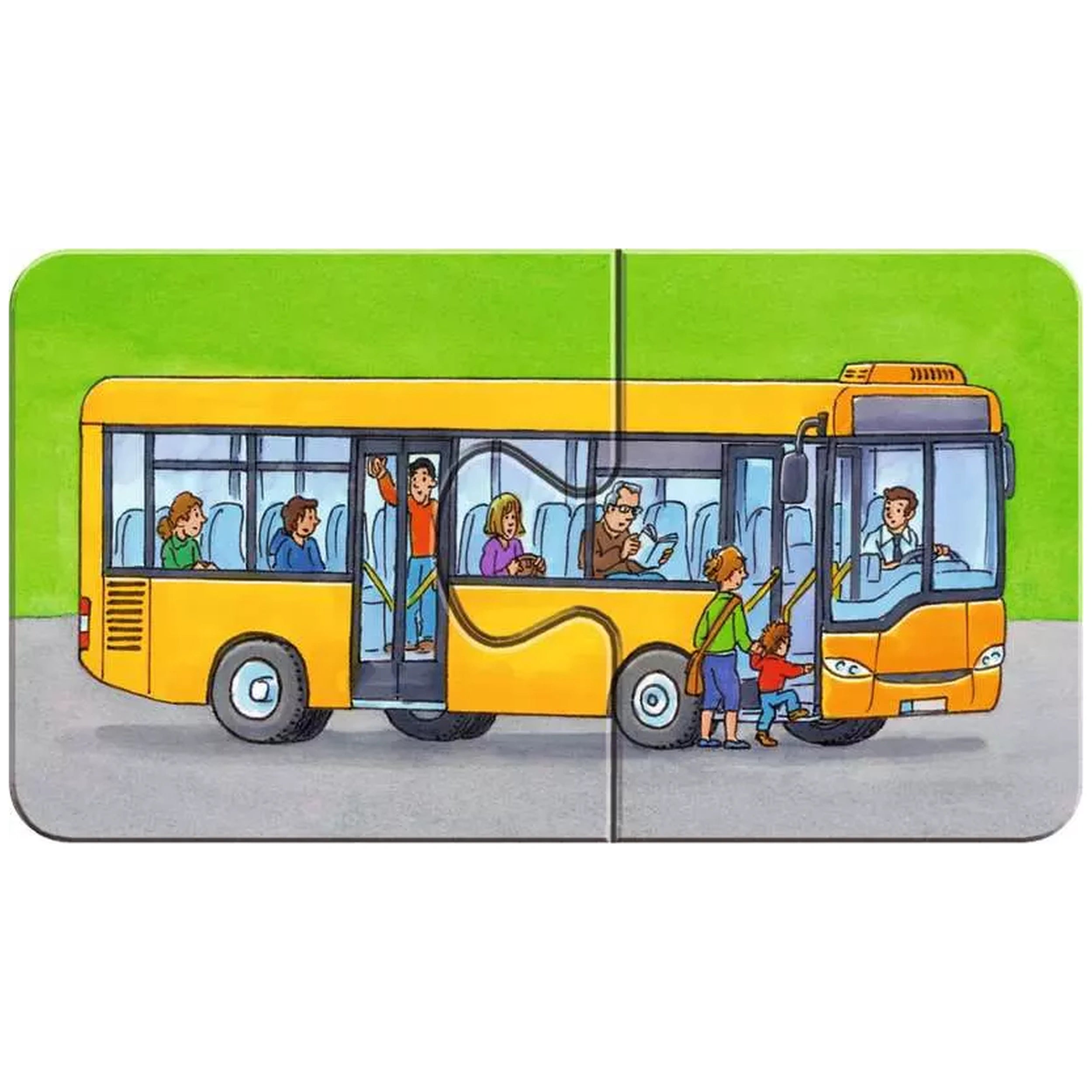 Ravensburger - Mis Primeros Rompecabezas - Vehículos de Emergencia - 9X2 Piezas - Rompecabezas
