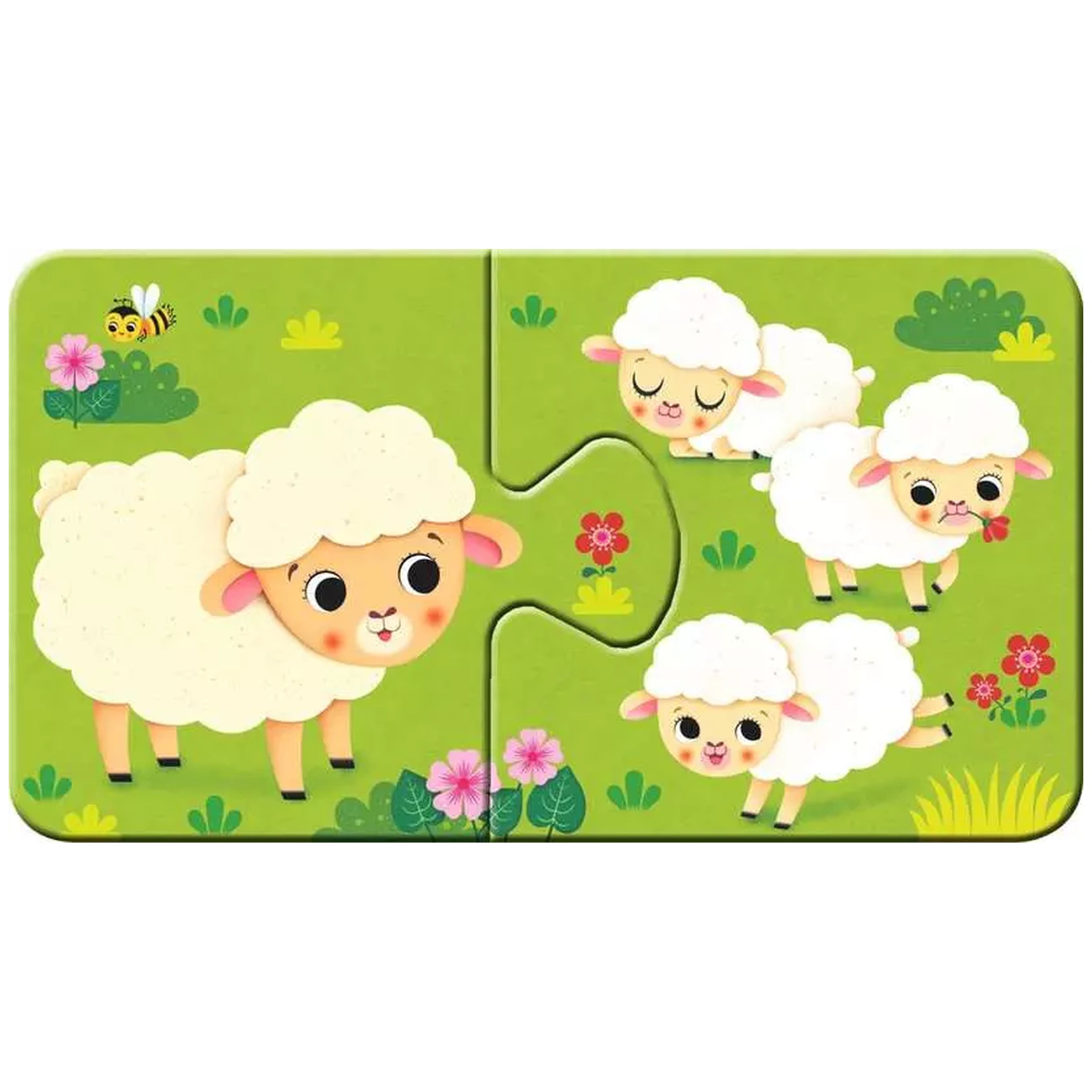 Ravensburger - Mi Primer Rompecabezas - Animales con Sus Pequeños