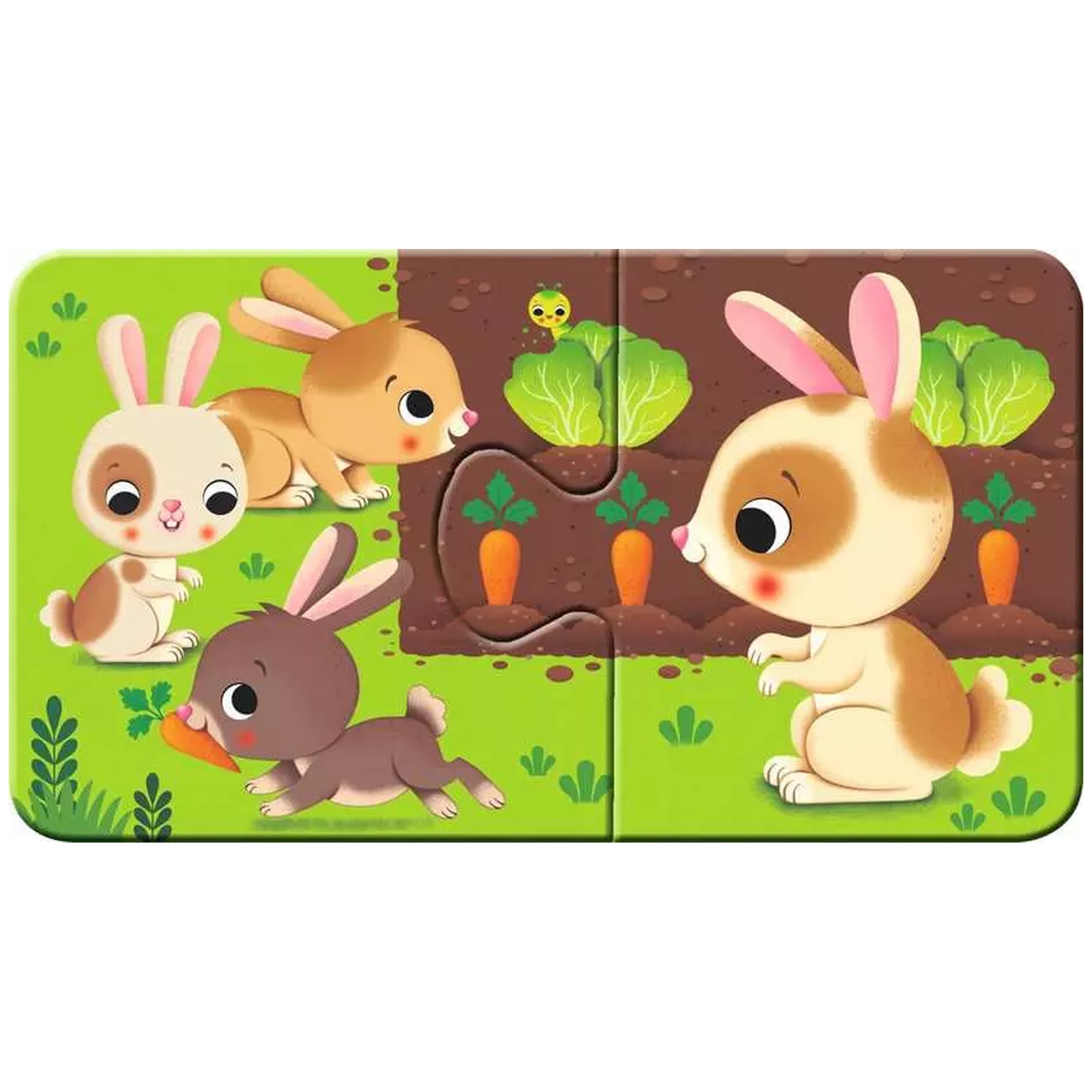 Ravensburger - Mi Primer Rompecabezas - Animales con Sus Pequeños