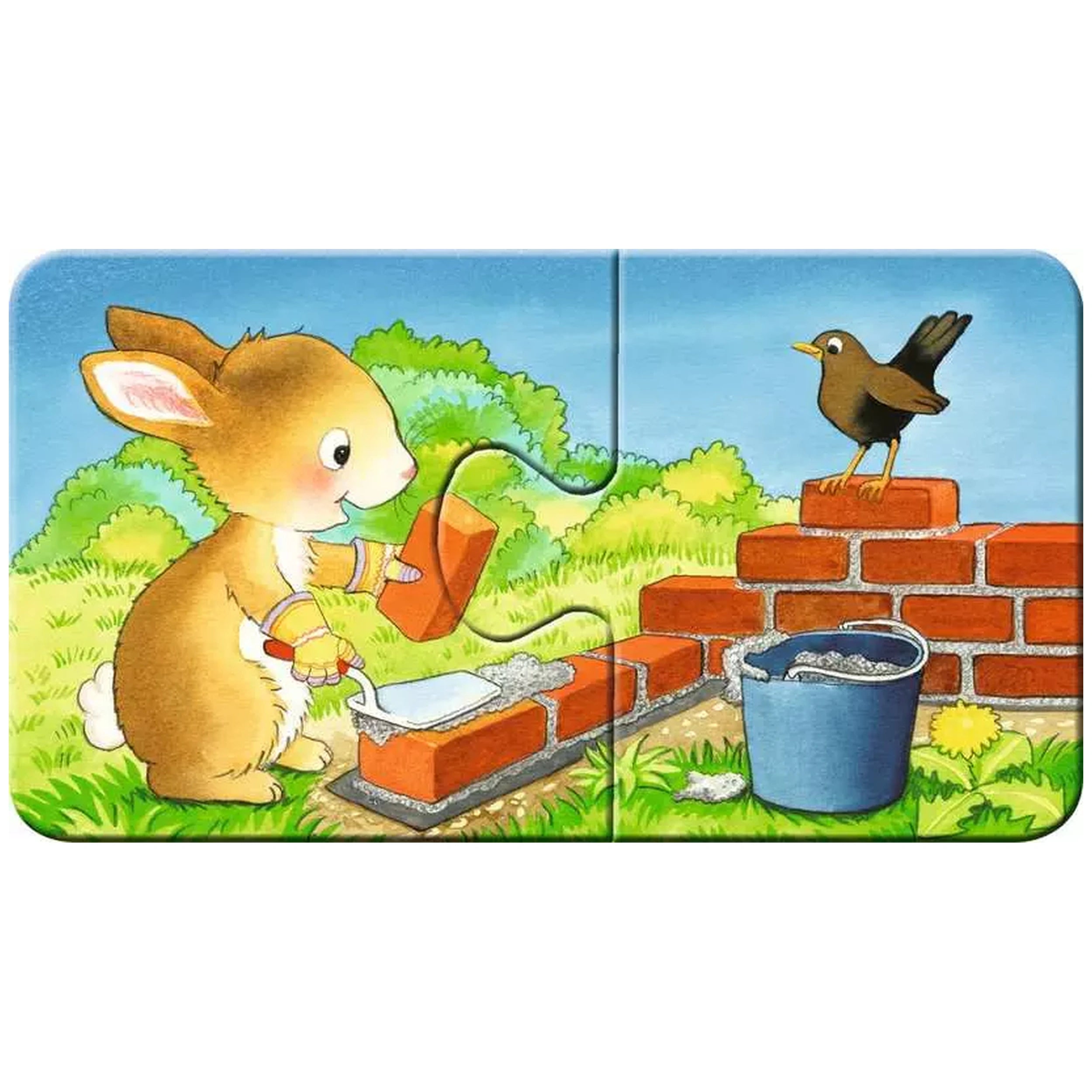 Ravensburger - Mi Primer Rompecabezas - Animales en el Trabajo - Rompecabezas
