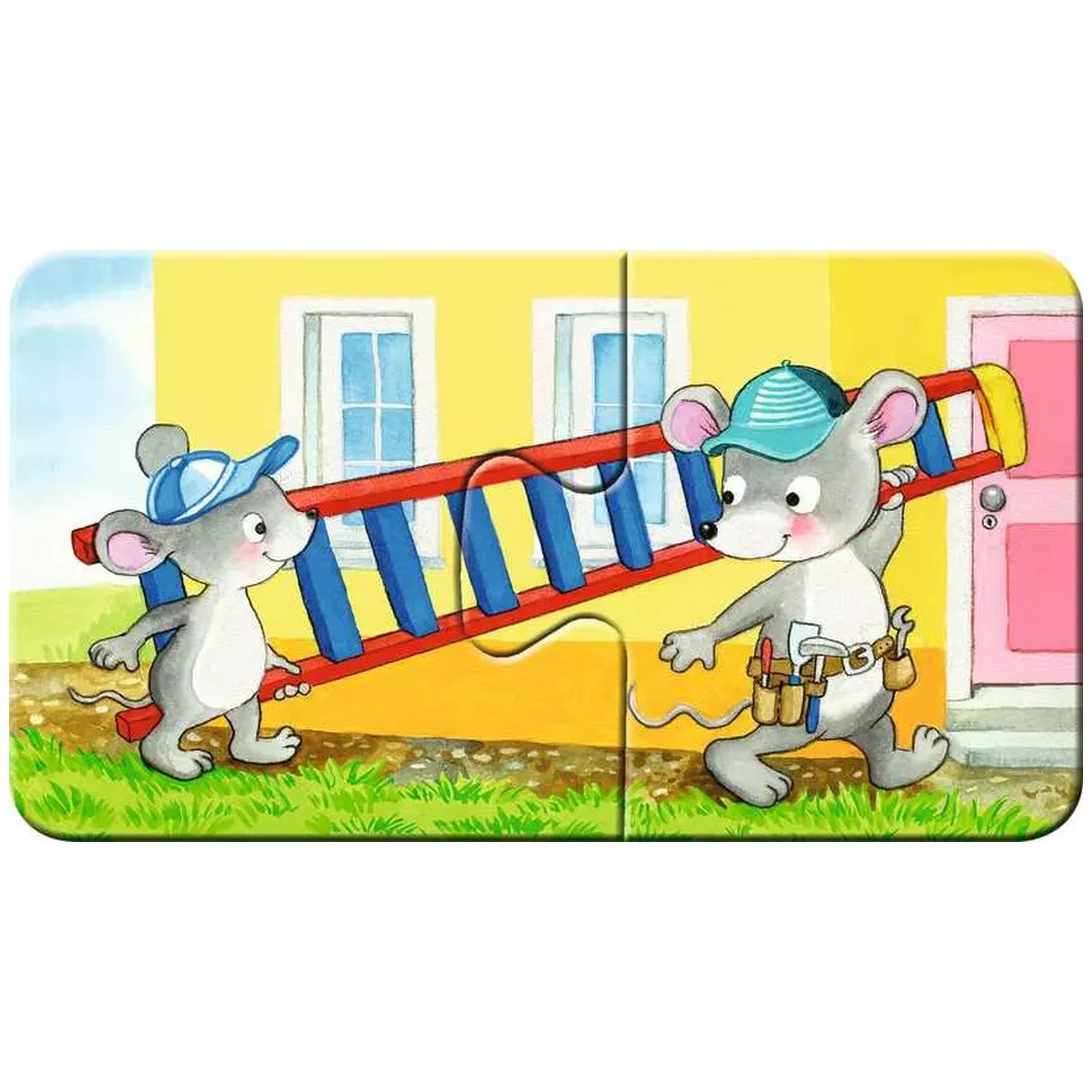 Ravensburger - Mi Primer Rompecabezas - Animales en el Trabajo - Rompecabezas