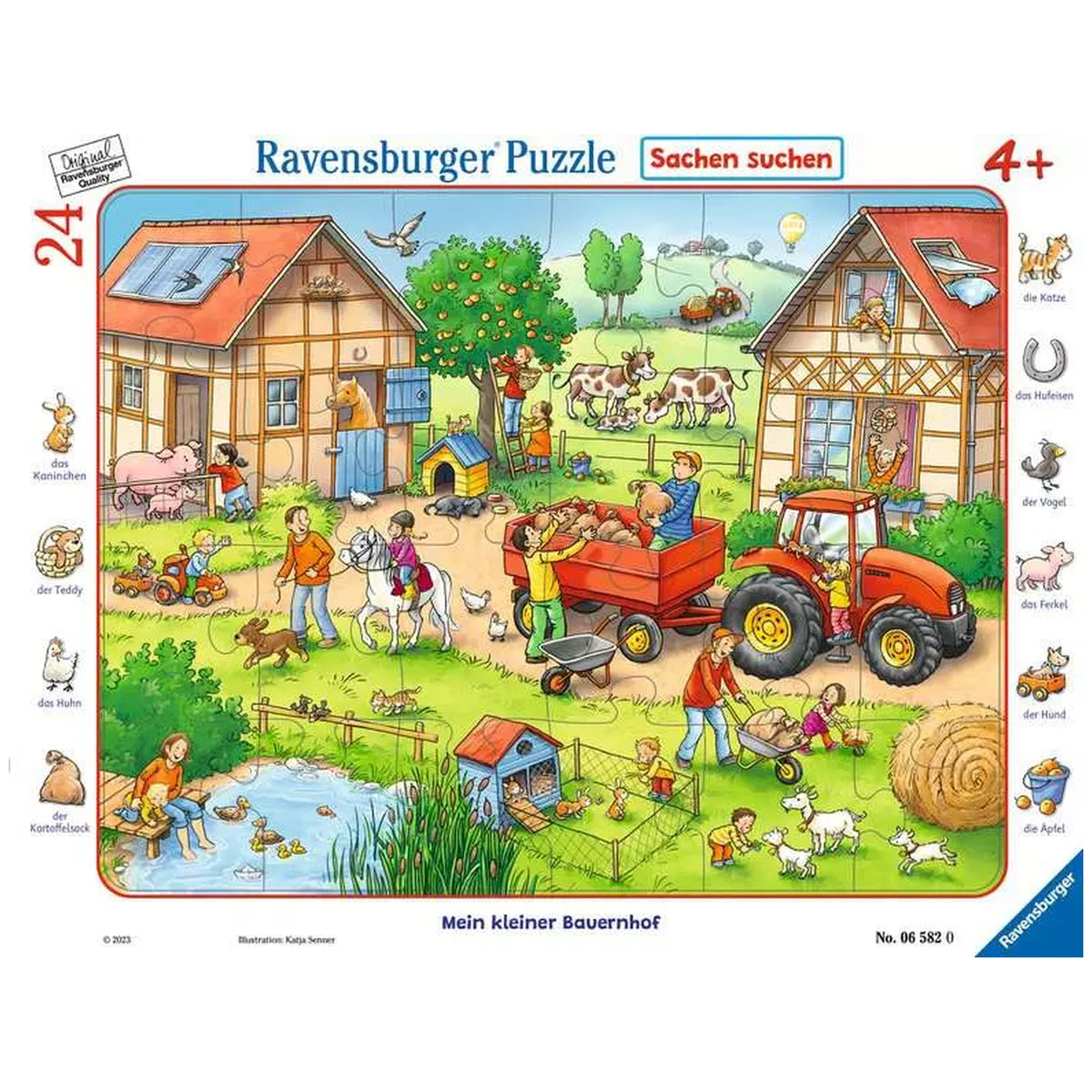 Ravensburger - Mi Pequeña Granja - 24 Piezas - Rompecabezas