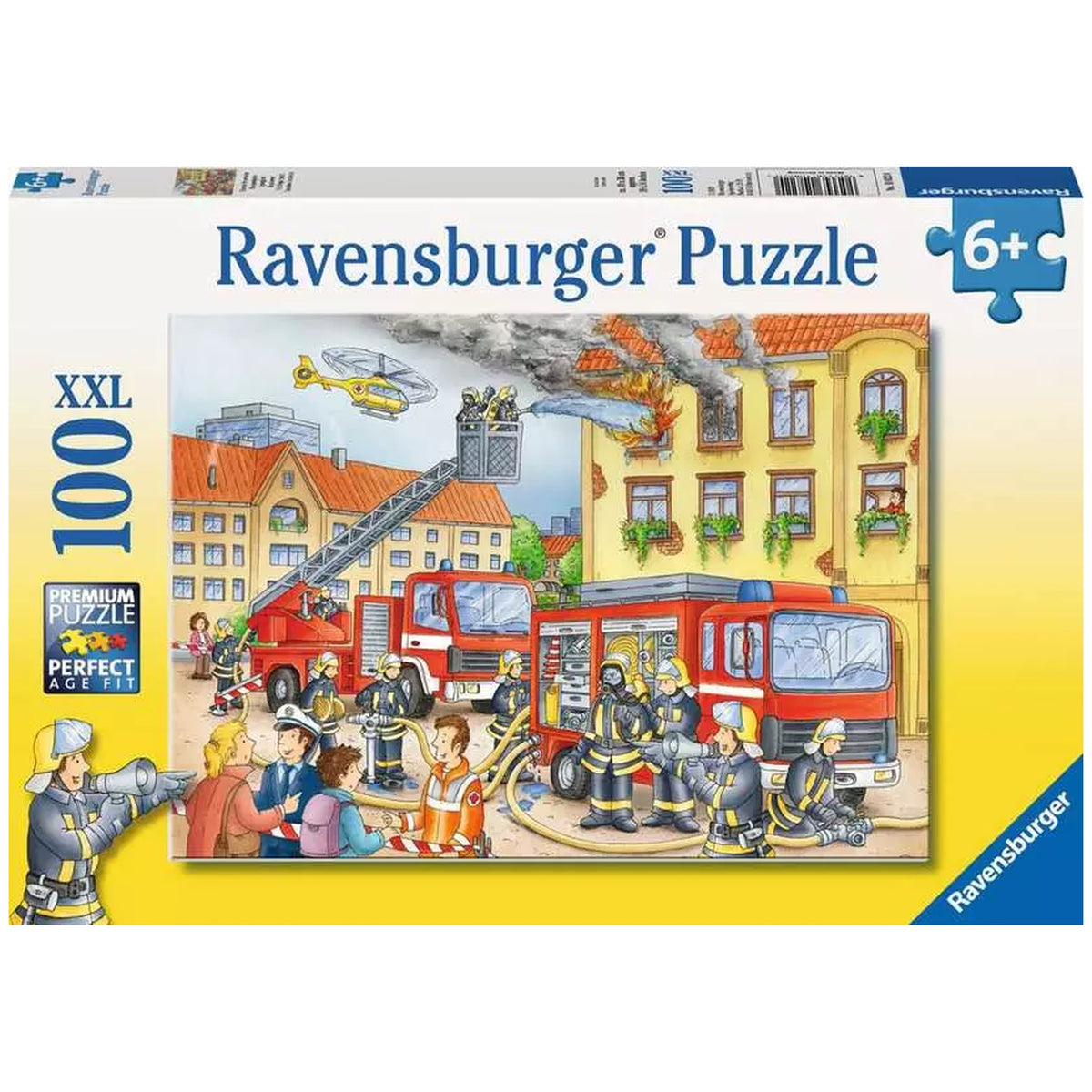 Ravensburger - Nuestro Departamento de Bomberos - 100 Piezas - Rompecabezas