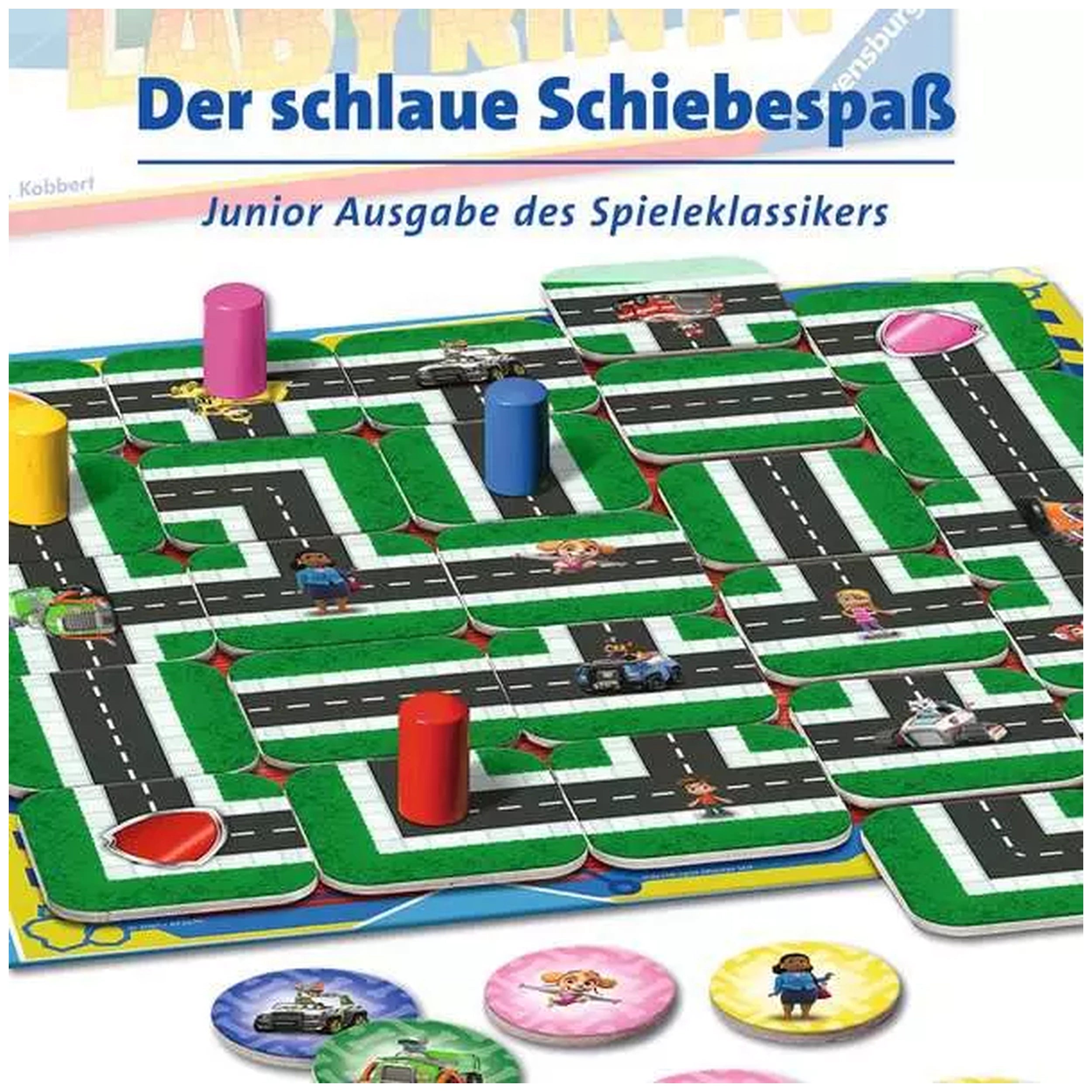 Ravensburger - Paw Patrol - Junior Maze - Board Game - Multi-Language Instructions
