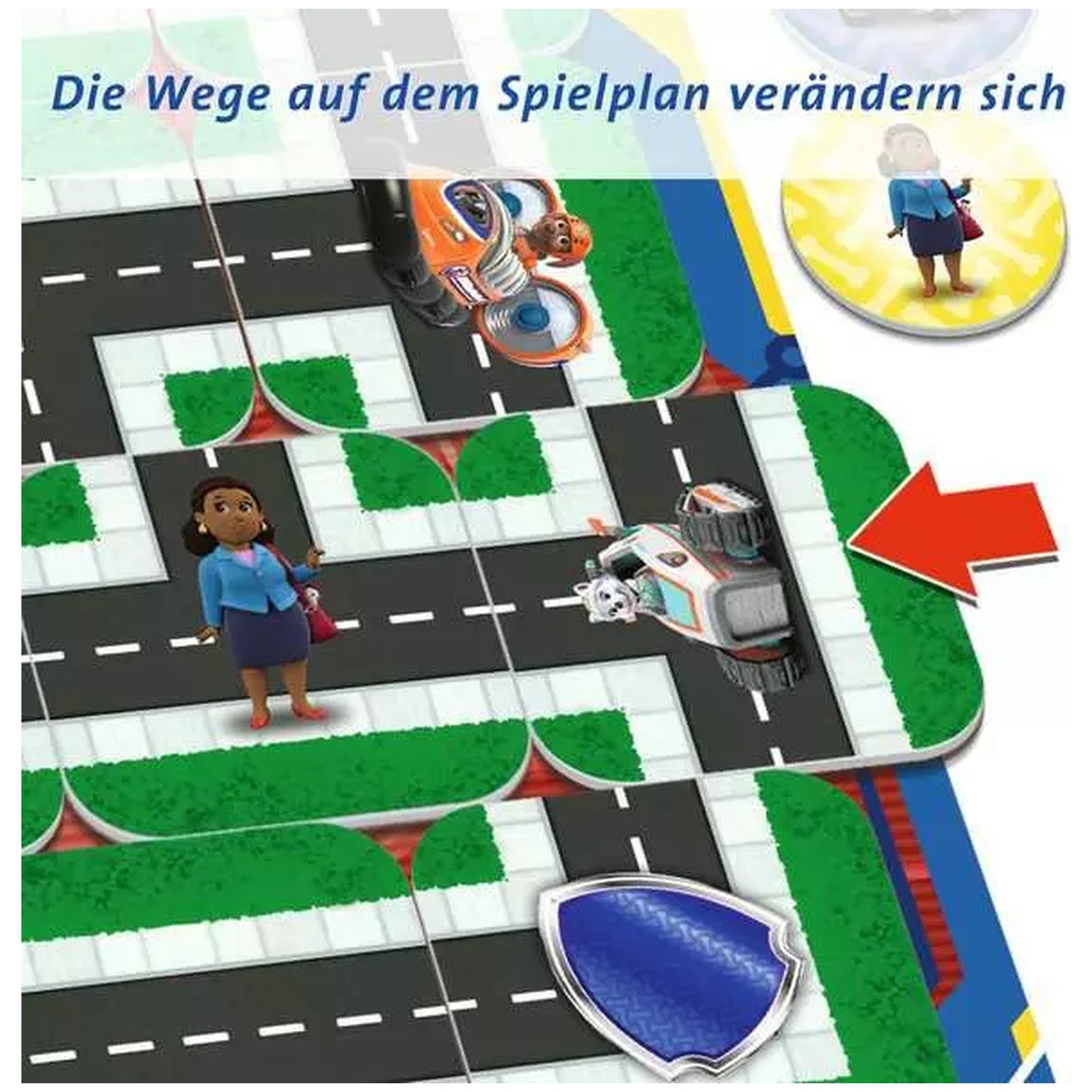 Ravensburger - Paw Patrol - Junior Maze - Board Game - Multi-Language Instructions