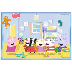 Ravensburger - Peppa Pig - Las aventuras de Peppa - 2x12 piezas - Puzzles