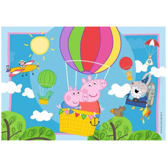 Ravensburger - Peppa Pig - Las aventuras de Peppa - 2x12 piezas - Puzzles
