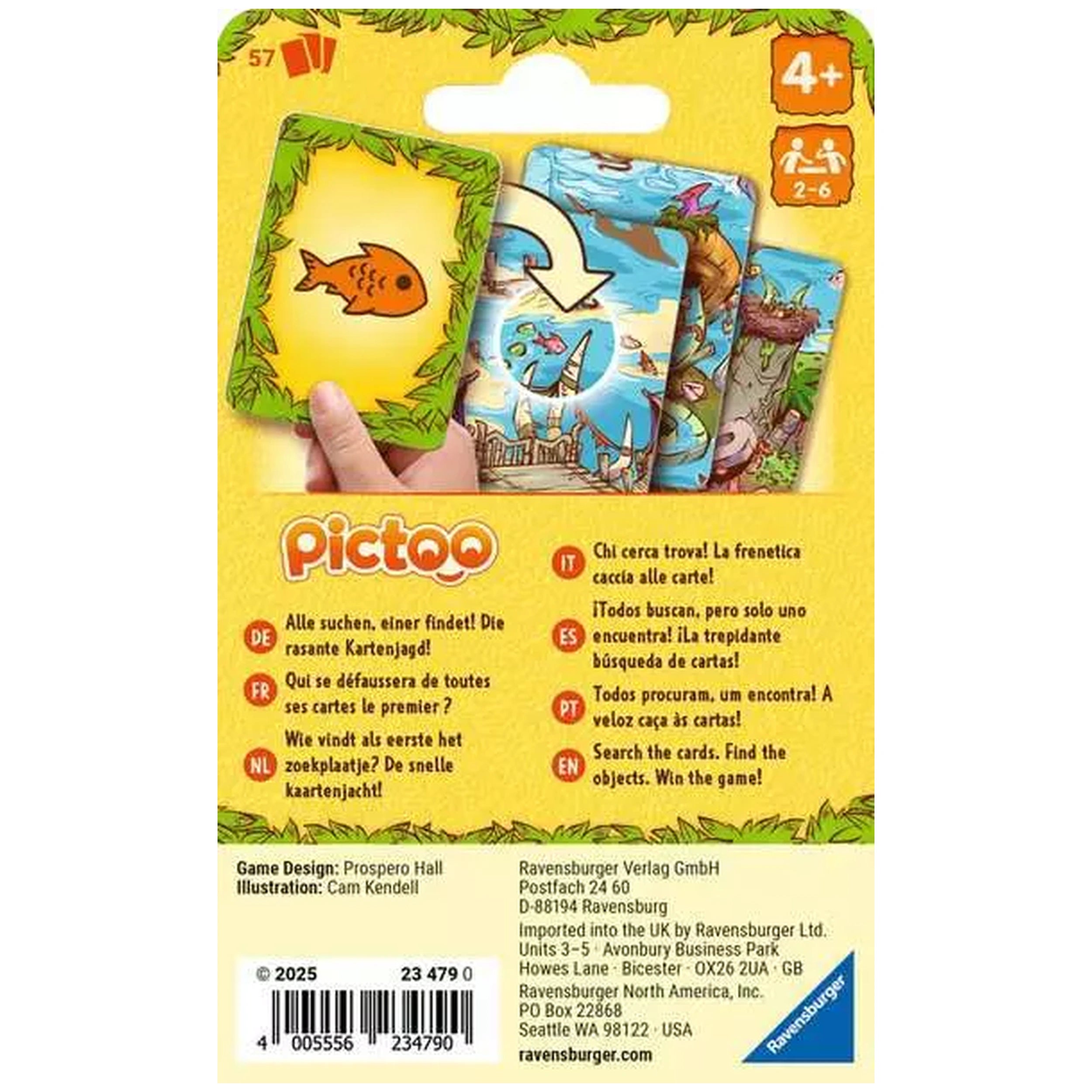 Ravensburger-Pictoo-Dino-Mundo-Juegos-de-Mesa