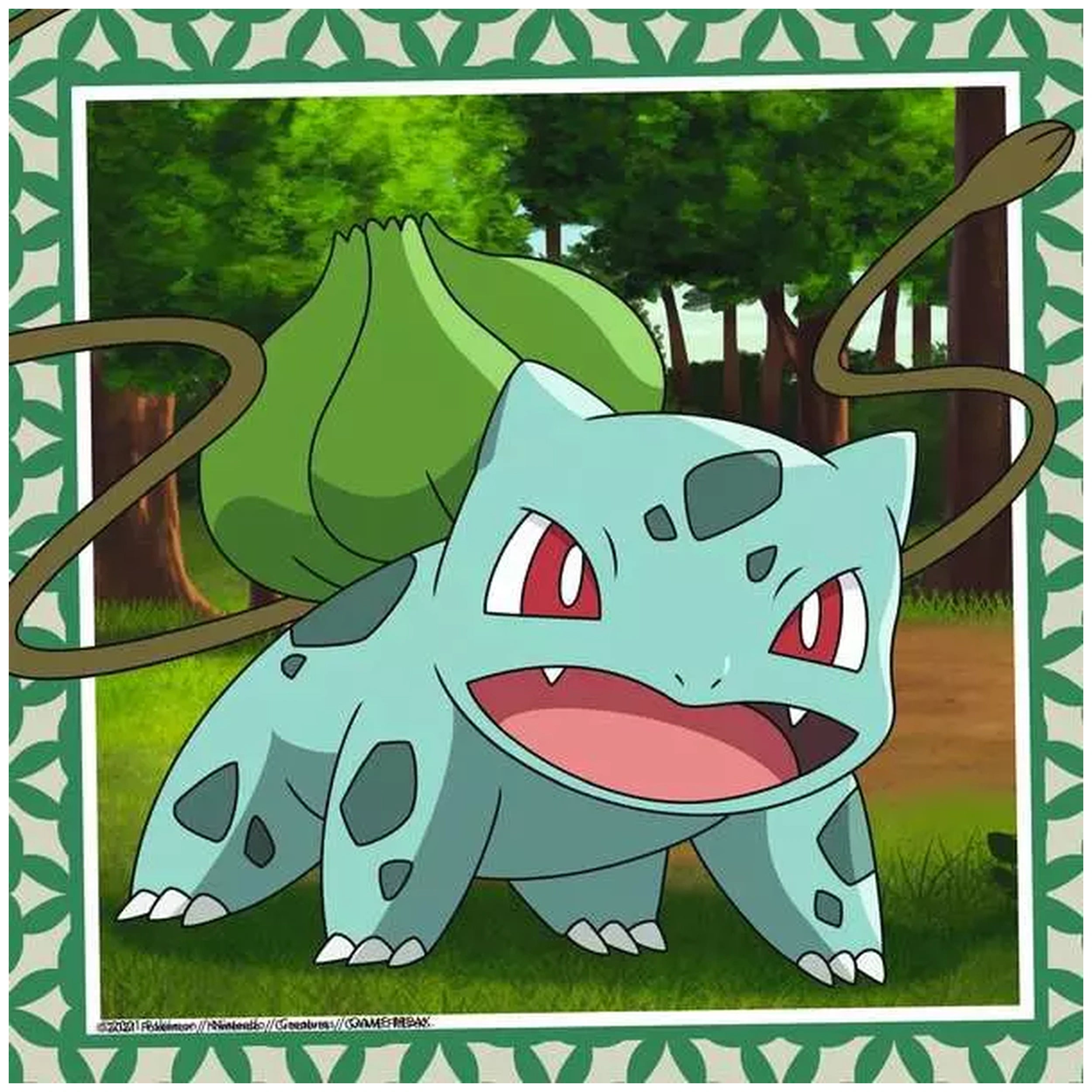 Ravensburger - Pokemon - Charmander Bulbasaur And Squirtle - 3x49 Pieces - Puzzles