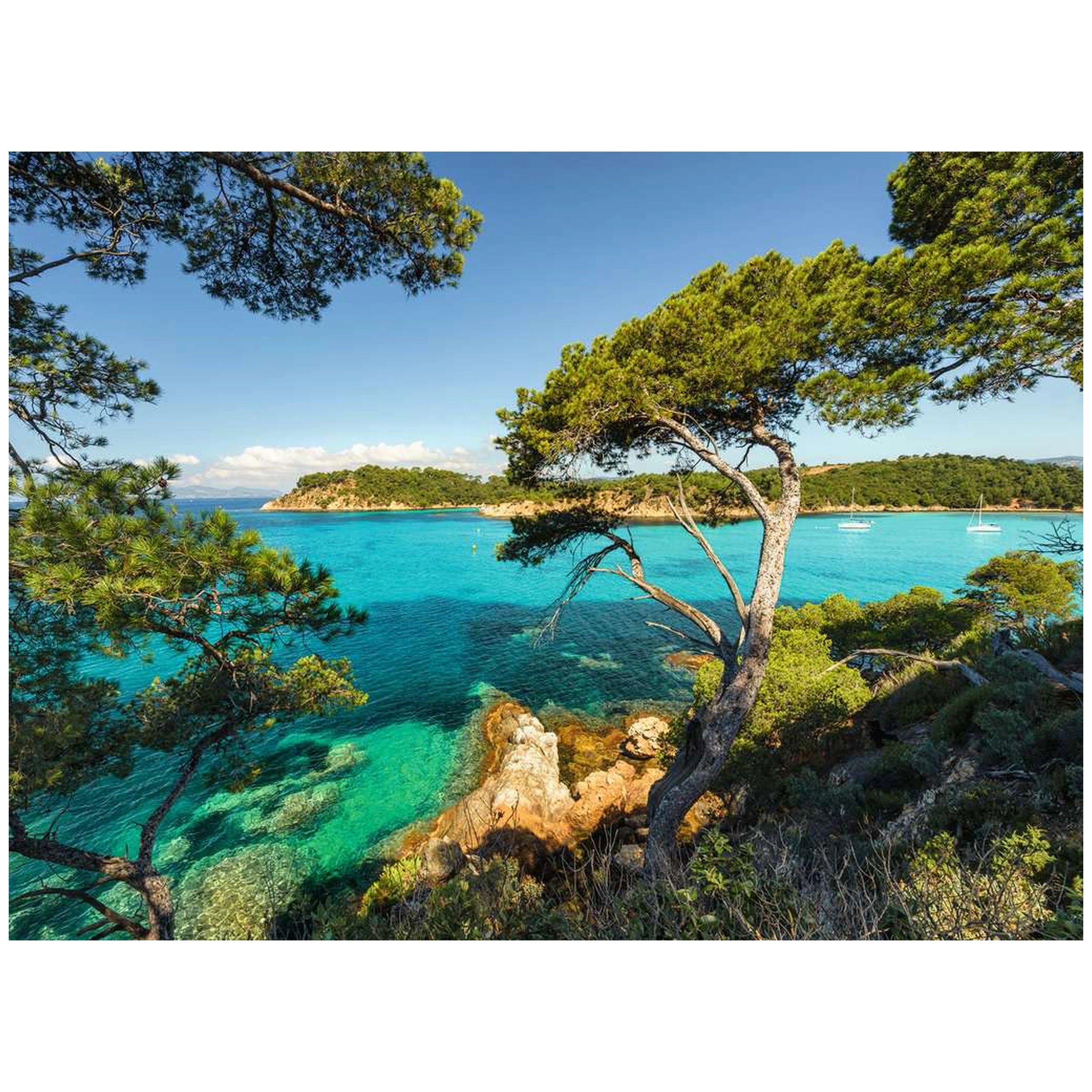 Ravensburger - Rompecabezas 500 Piezas Vista Costera - Puzzles