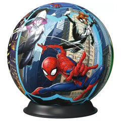 Ravensburger - Puzles - Ultimate Spider-Man 3D Ball - 72 piezas - 6-99 Años