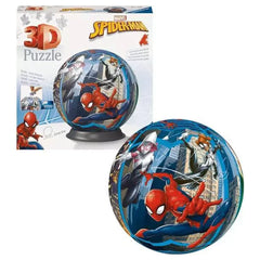 Ravensburger - Puzles - Ultimate Spider-Man 3D Ball - 72 piezas - 6-99 Años
