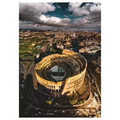 Ravensburger - Puzles - Coliseo en Roma 1000 piezas - 14+ Años - Educativo