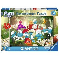 Ravensburger - Puzles - Puzzle de suelo gigante - Los Pitufos - 6 Años - Educativo