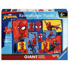 Ravensburger - Puzles - Puzzle de suelo gigante Spiderman - 6 Años - Educativo