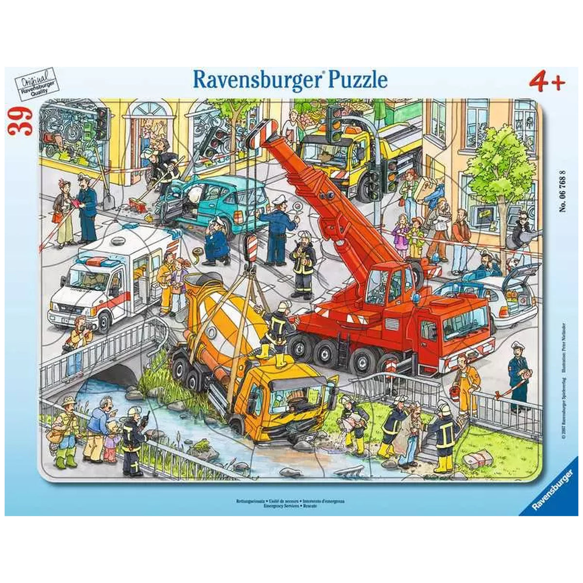 Ravensburger - Operación de Rescate - 39 Piezas - Rompecabezas