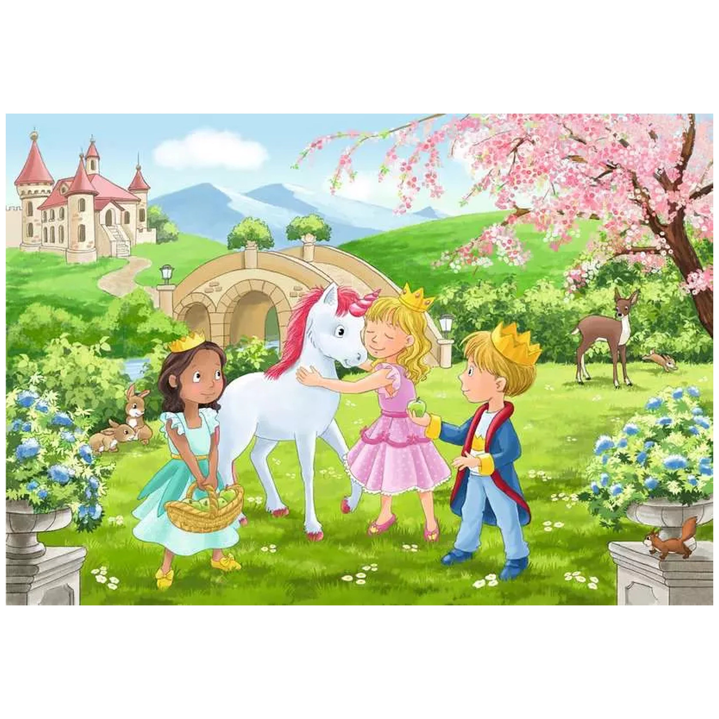 Ravensburger - Rompecabezas de 2x12 piezas de Amistad Real - Puzzles