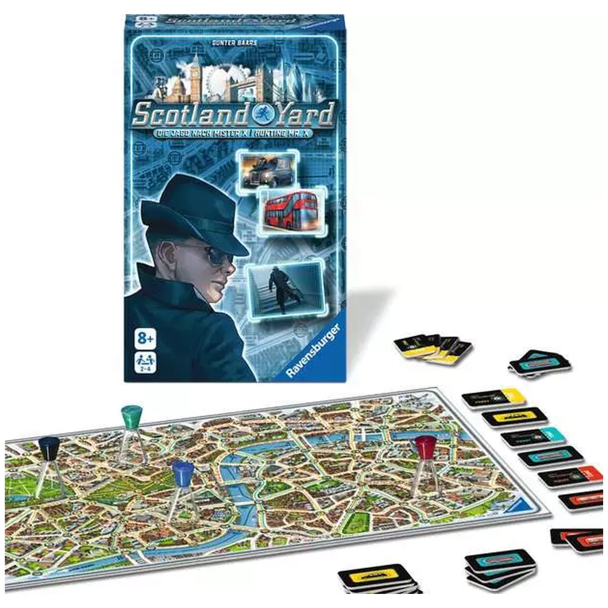 Ravensburger - Scotland Yard - Juego de Mesa - Instrucciones en Varios Idiomas