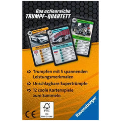 Ravensburger - Super Trump High Speed - Board Game - German Edition