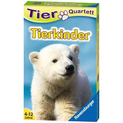 Ravensburger - Tierquartett Tierkinder - Juego de Cartas
