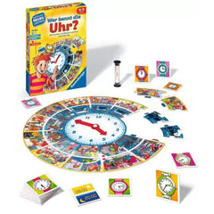 Ravensburger - ¿Quién Conoce el Reloj? - Juego de Mesa - Edición Alemana