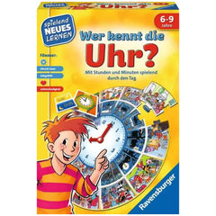 Ravensburger - ¿Quién Conoce el Reloj? - Juego de Mesa - Edición Alemana