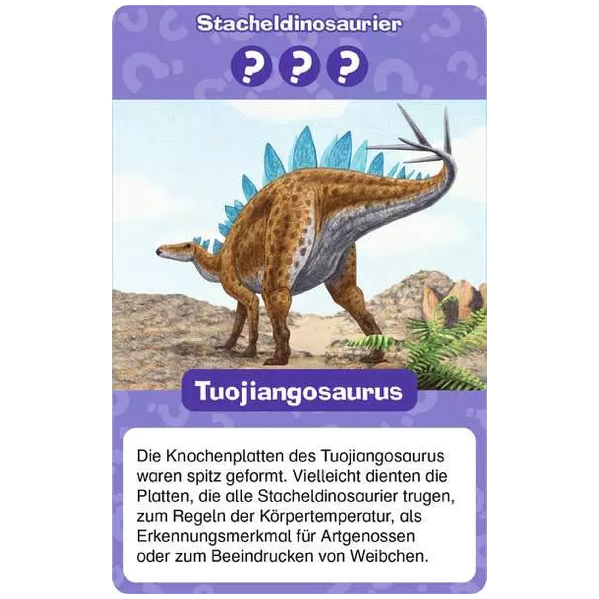 Ravensburger - Wieso? Weshalb? Warum? Dinosaurier Quartett - Juego de mesa - Edición alemana