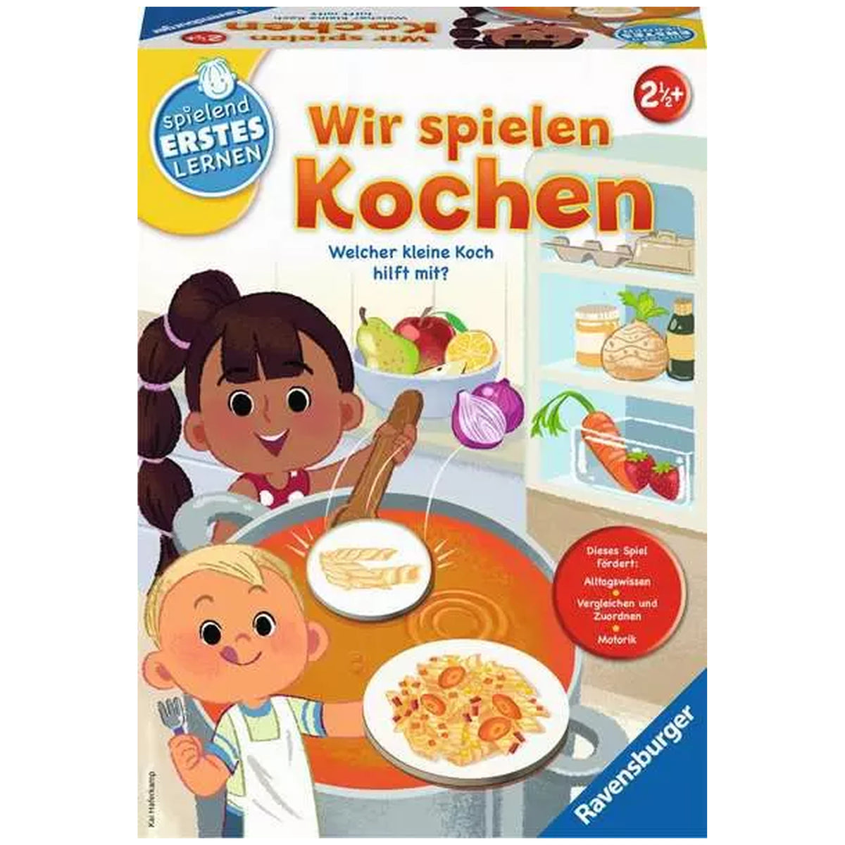 Ravensburger - Jugamos a Cocinar - Juego de Mesa - Edición Alemana