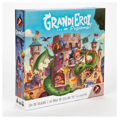 Red Glove - Grandi Eroi...in Pigiama Board Game for Kids & Toddlers Ages 3+ - Educational Fairy Tale Memory & Association Game for 2-6 Players with Hero Cards - RG2025 - Italian Edition