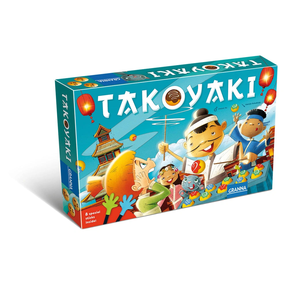 RED GLOVE - Juego de Mesa Takoyaki - Juegos de Mesa - 6+ - Diversión Rápida - RG2419