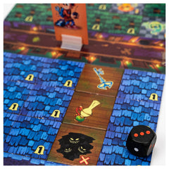 Red Glove - La Casa Stregata Board Game for Kids Ages 5+ - Glow-In-The-Dark Haunted House Memory Exploration Game for 2-4 Players with Ghost Teddy Mission - RG2072 - Italian Edition