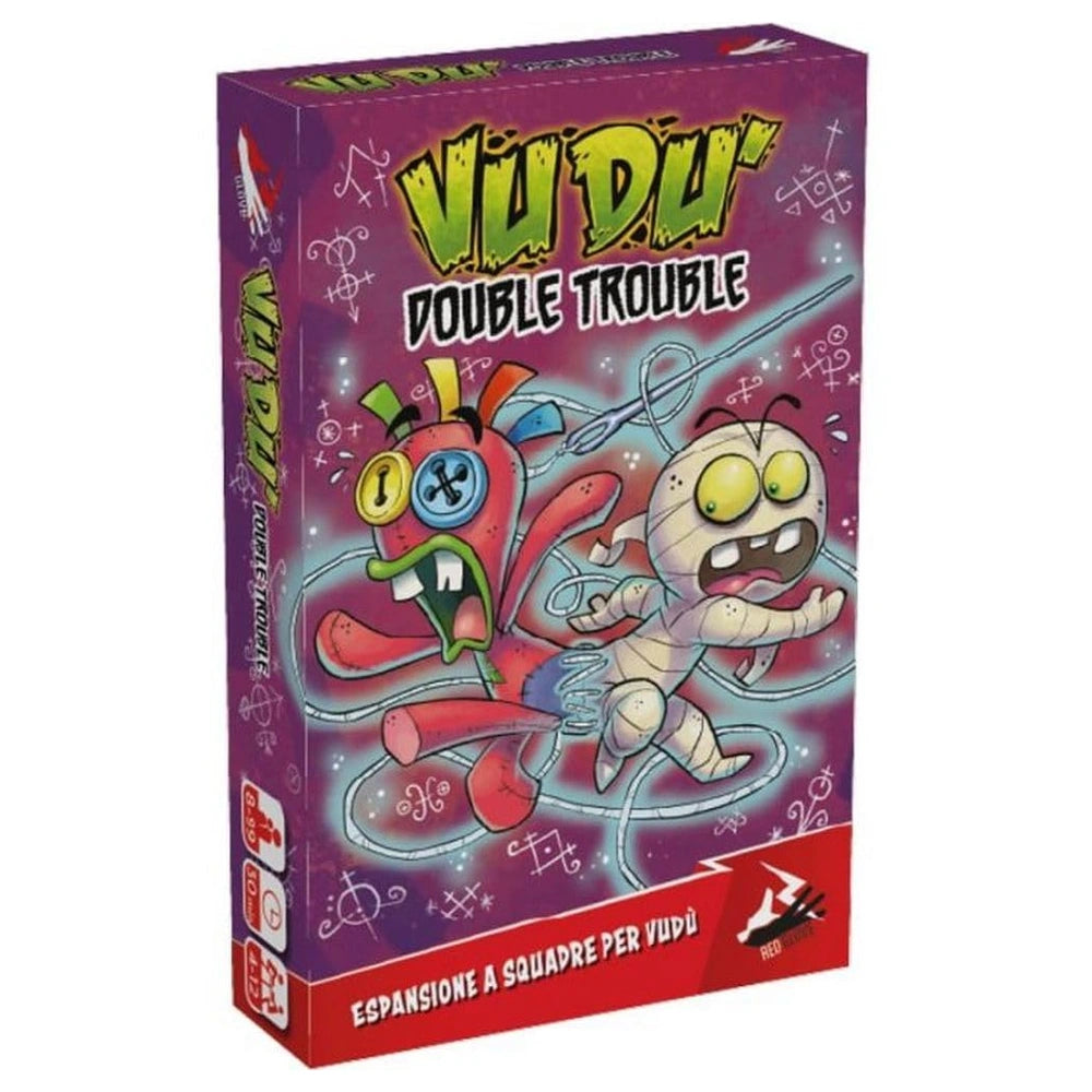 Red Glove - Vudù: Double Trouble - Juegos de Mesa - 8+ - RG2089 - Edición Italiana
