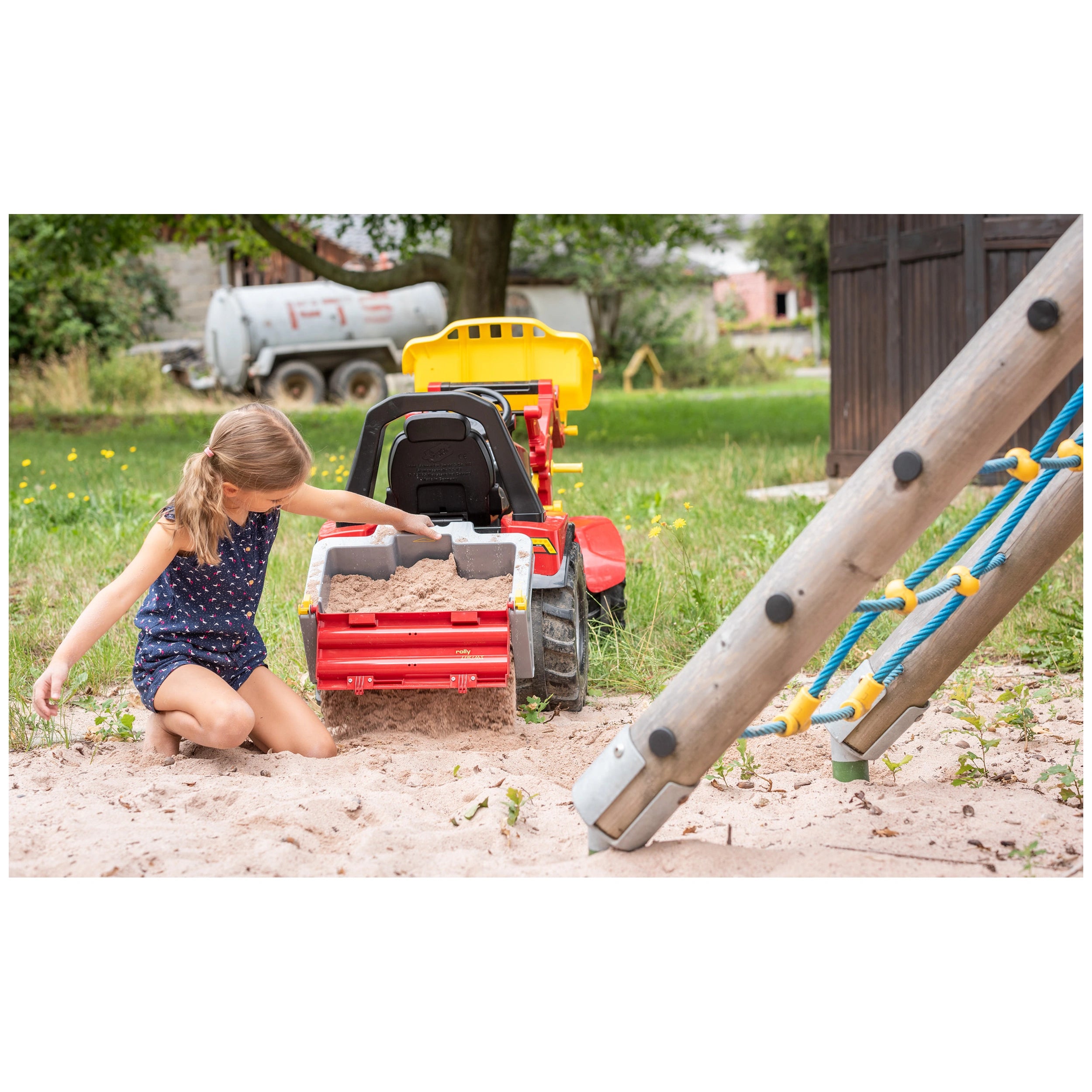 Rolly Toys - Rollybox John Deere Gray And Red - Riding Toys