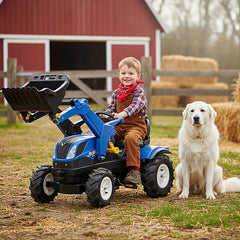 Rolly Toys - Rollyfarmtrac New Holland Juguetes de Montar con Ruedas Inflables