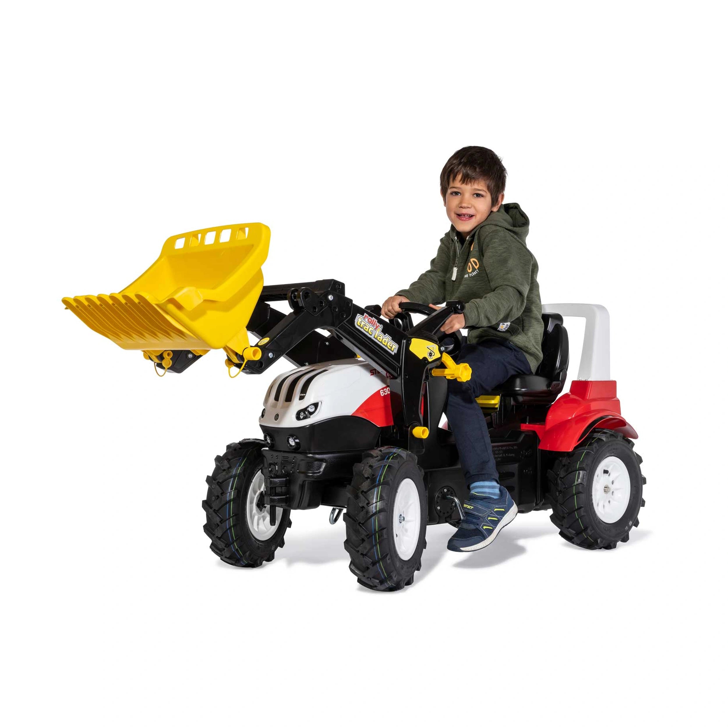 Rolly Toys - Rollyfarmtrac Premium Ii Steyr 6300 Terrus Cvt Riding Toys Riding Toys