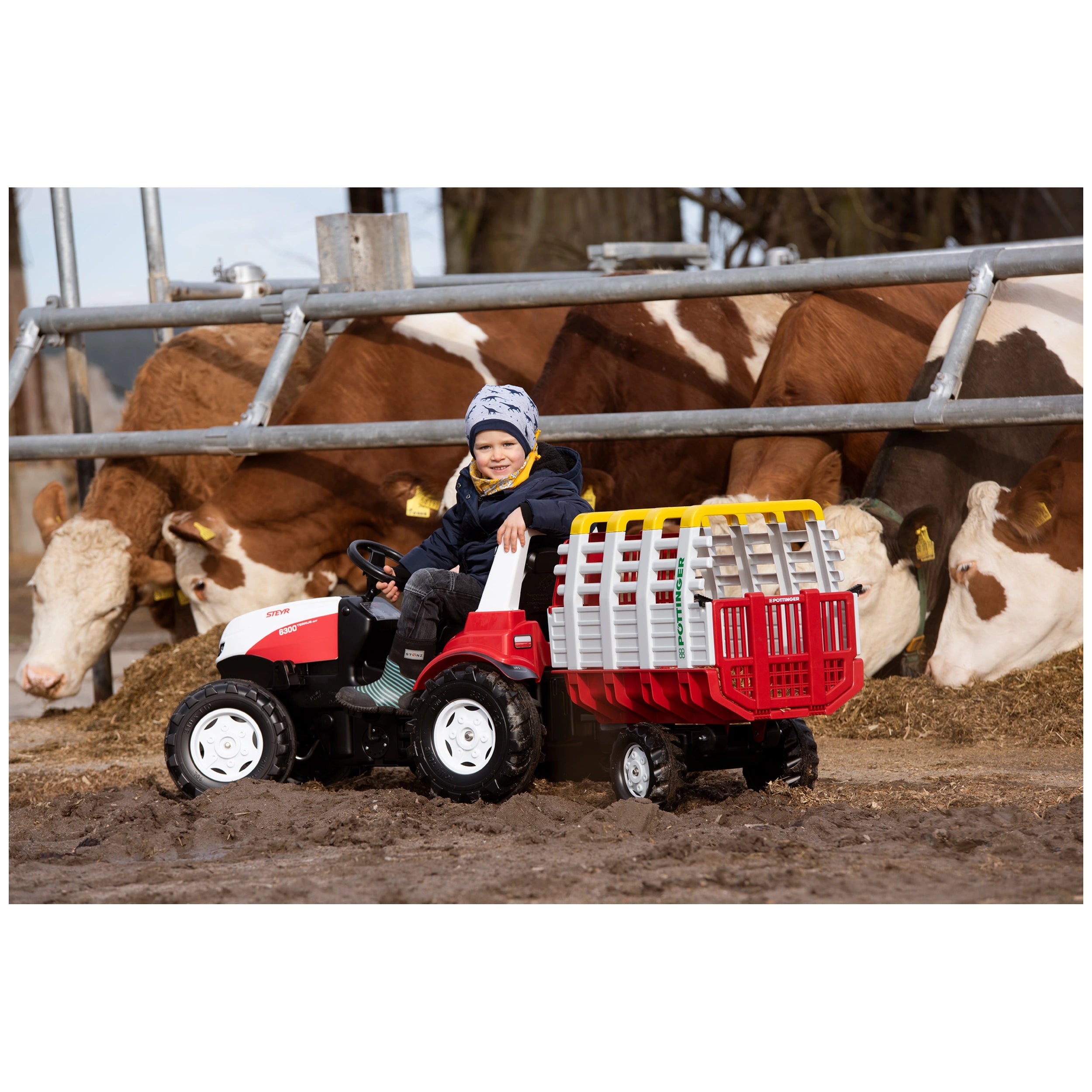 Rolly Toys - Remolque Rollyhay Pottinger - Juguetes de Montar
