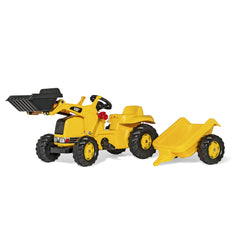 Rolly Toys - Rollykid Cat Tractor With Trailer Riding Toys
