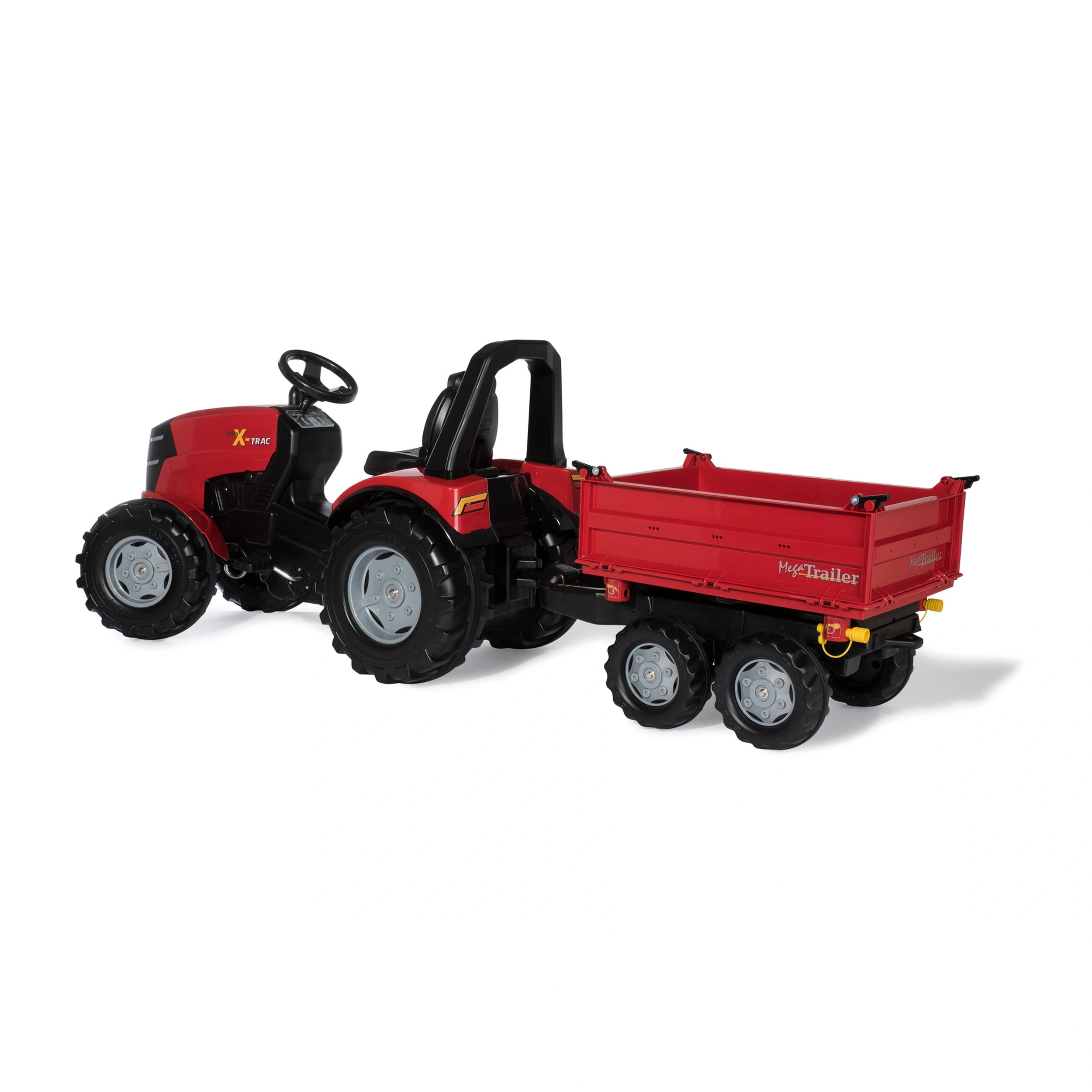 Rolly Toys - Remolque Rollymega Rojo - Juguetes de Montar