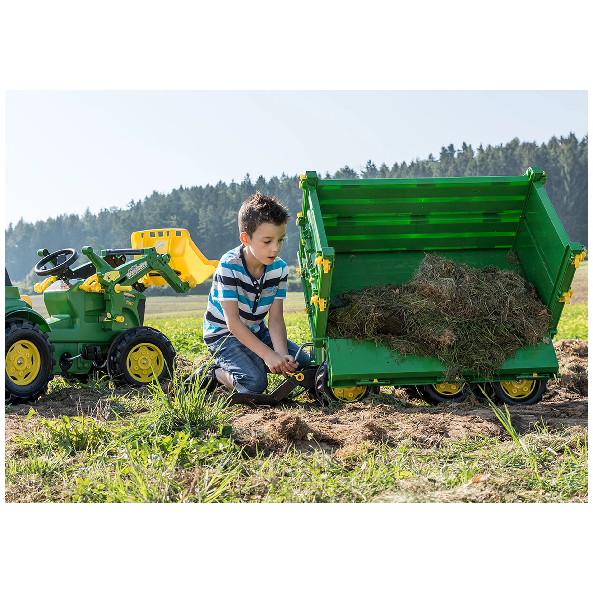 Rolly Toys - Rollymulti Trailer John Deere - Riding Toys