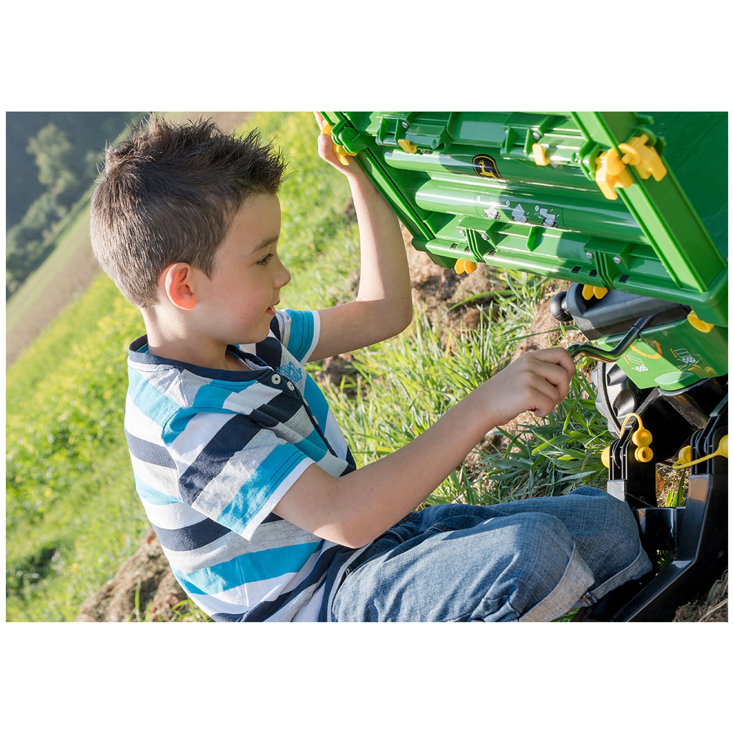 Rolly Toys - Rollymulti Trailer John Deere - Riding Toys