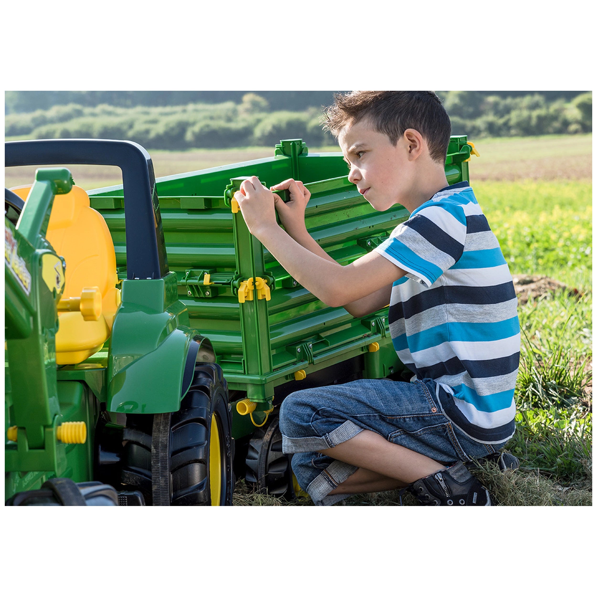 Rolly Toys - Rollymulti Trailer John Deere - Riding Toys