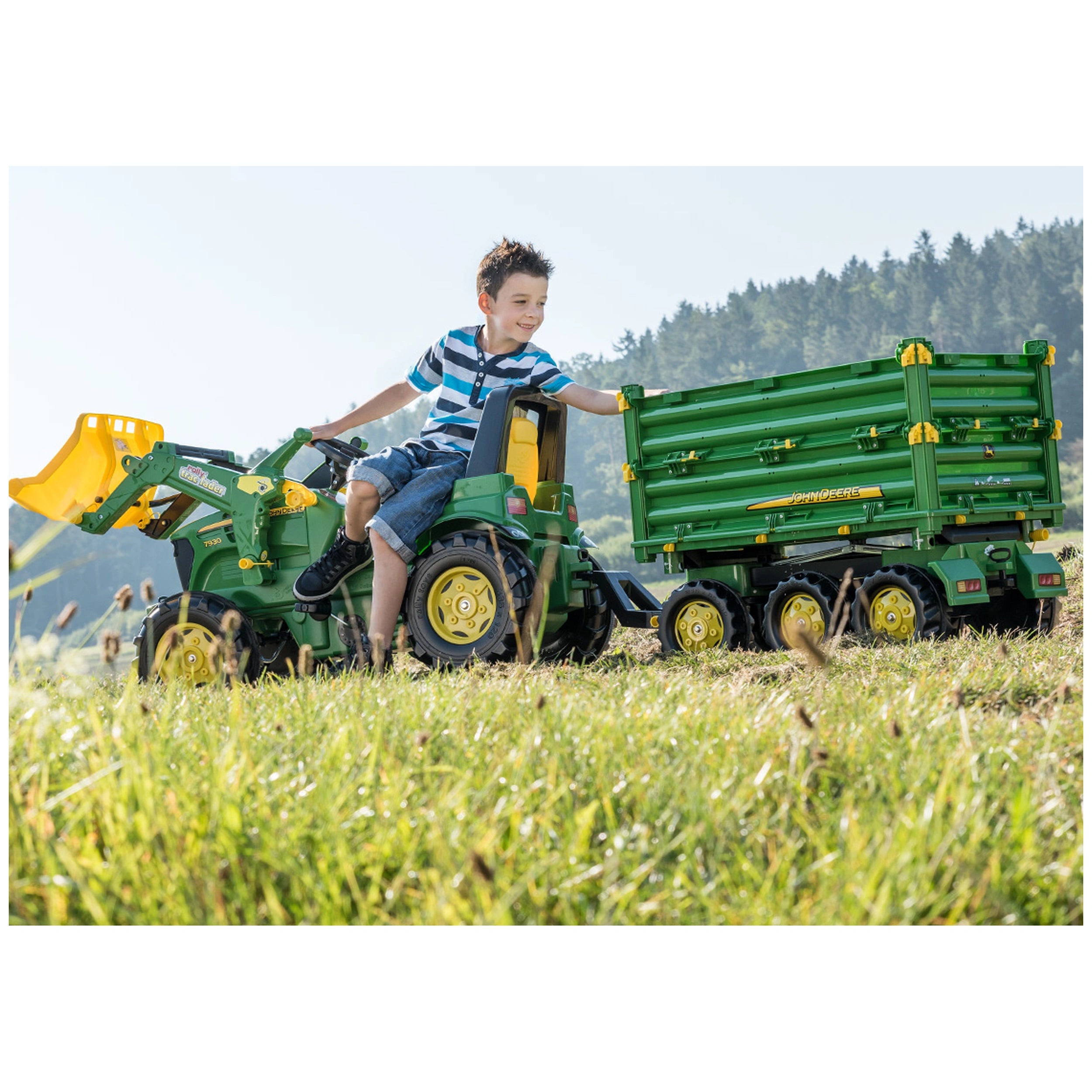 Rolly Toys - Rollymulti Trailer John Deere - Riding Toys