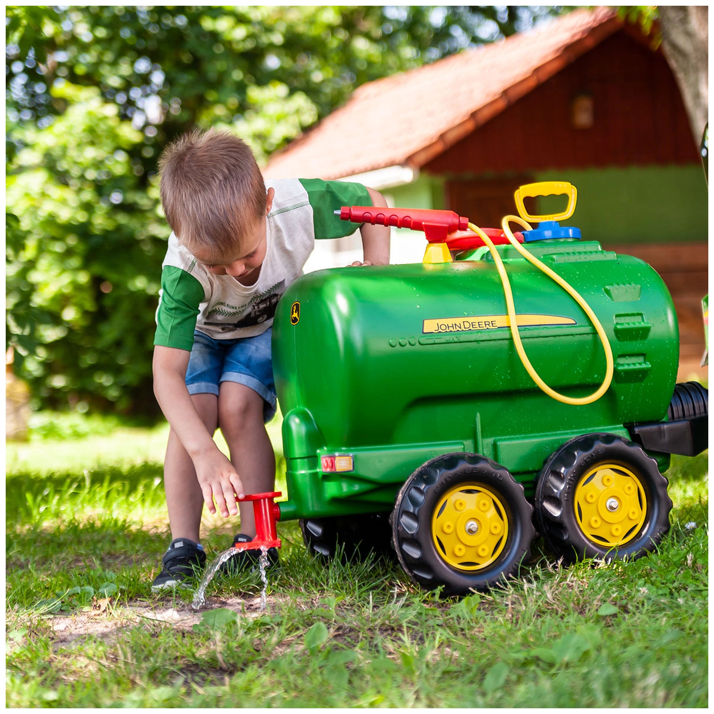 Rolly Toys - Rollytanker John Deere Trailer - Riding Toys